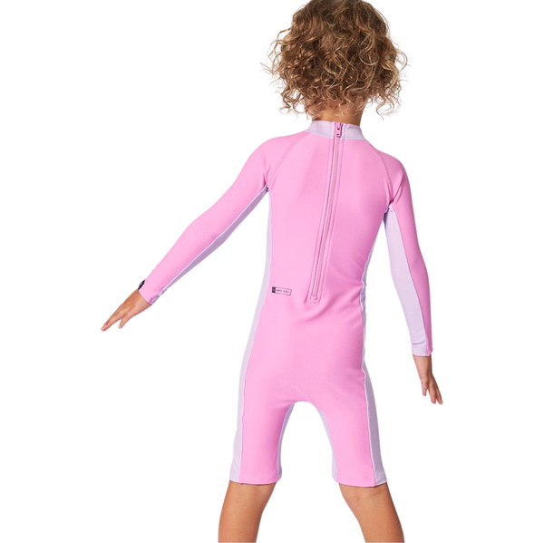 2025 Rip Curl Junior Rainbow Tide UV-soldragt 13GJRV - Bright Pink